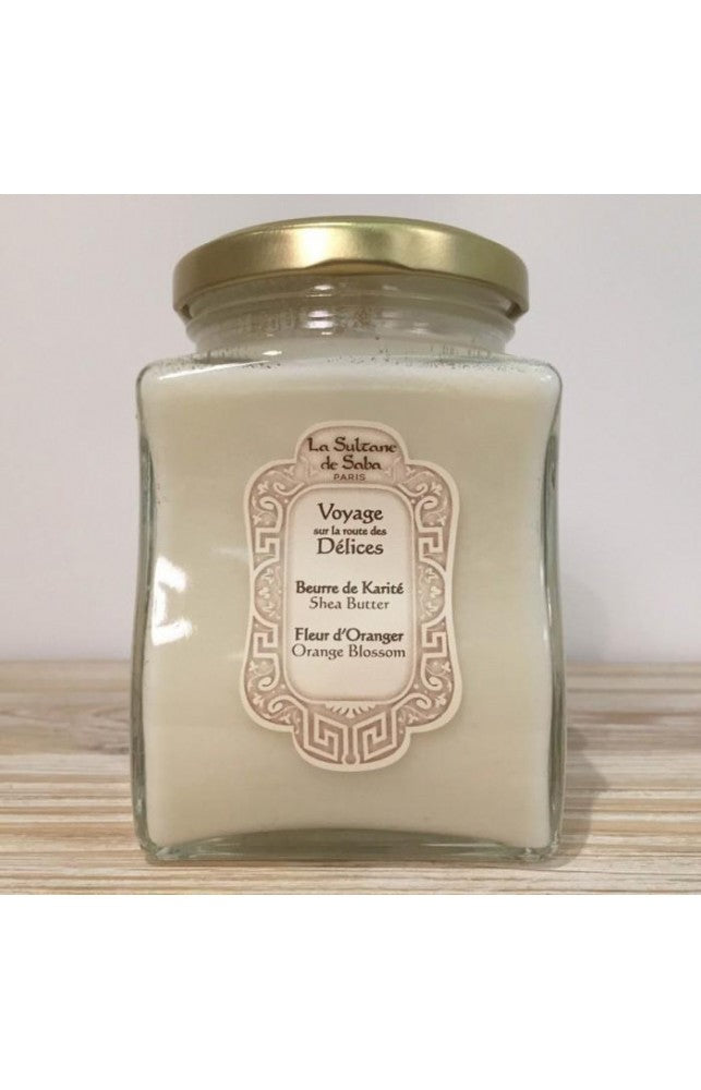 La Sultane de Saba Fleur d’Oranger – Orange Blossom Shea butter – apelsinų žiedai – taukmedžio sviestas 300g