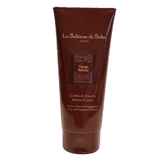 La Sultane de Saba Bali Shower Cream – lotosas ir frangipanio žiedai – dušo kremas 200ml
