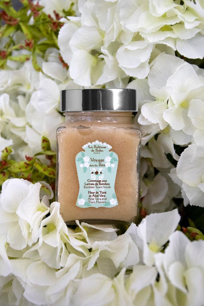 La Sultane de Saba Islands Peeling – gardenija, alavijas – bambuko ašarų šveitiklis 300g