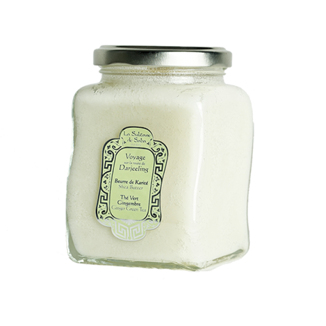 La Sultane de Saba Darjeeling Shea Butter – imbieras, žalioji arbata – taukmedžio sviestas 300g