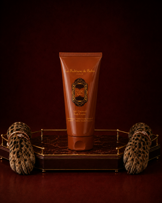 La Sultane de Saba Oriental Ayurvedic Scented Body Lotion – gintaras, vanilė, pačiulis – kūno losjonas 200ml