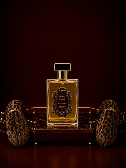 La Sultane de Saba Oriental Ayurvedic Scented Perfume – gintaras, vanilė, pačiulis – kvepalai 100ml