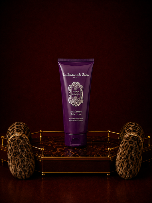 La Sultane de Saba Udaipur Body Lotion – muskusas, smilkalai, vanilė – kūno losjonas 200ml