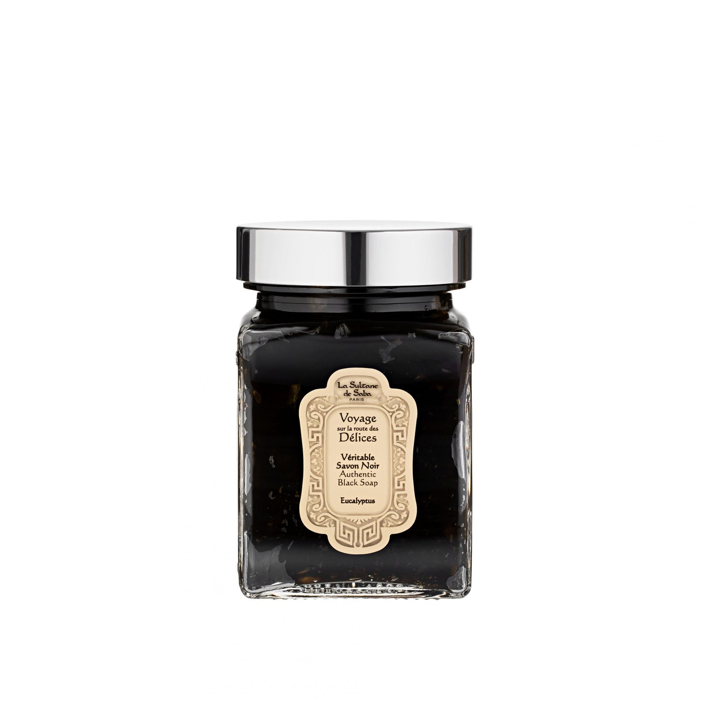 La Sultane de Saba Hamam Rituals Eucalyptus Black Soap – Juodasis muilas su eukaliptu 300g