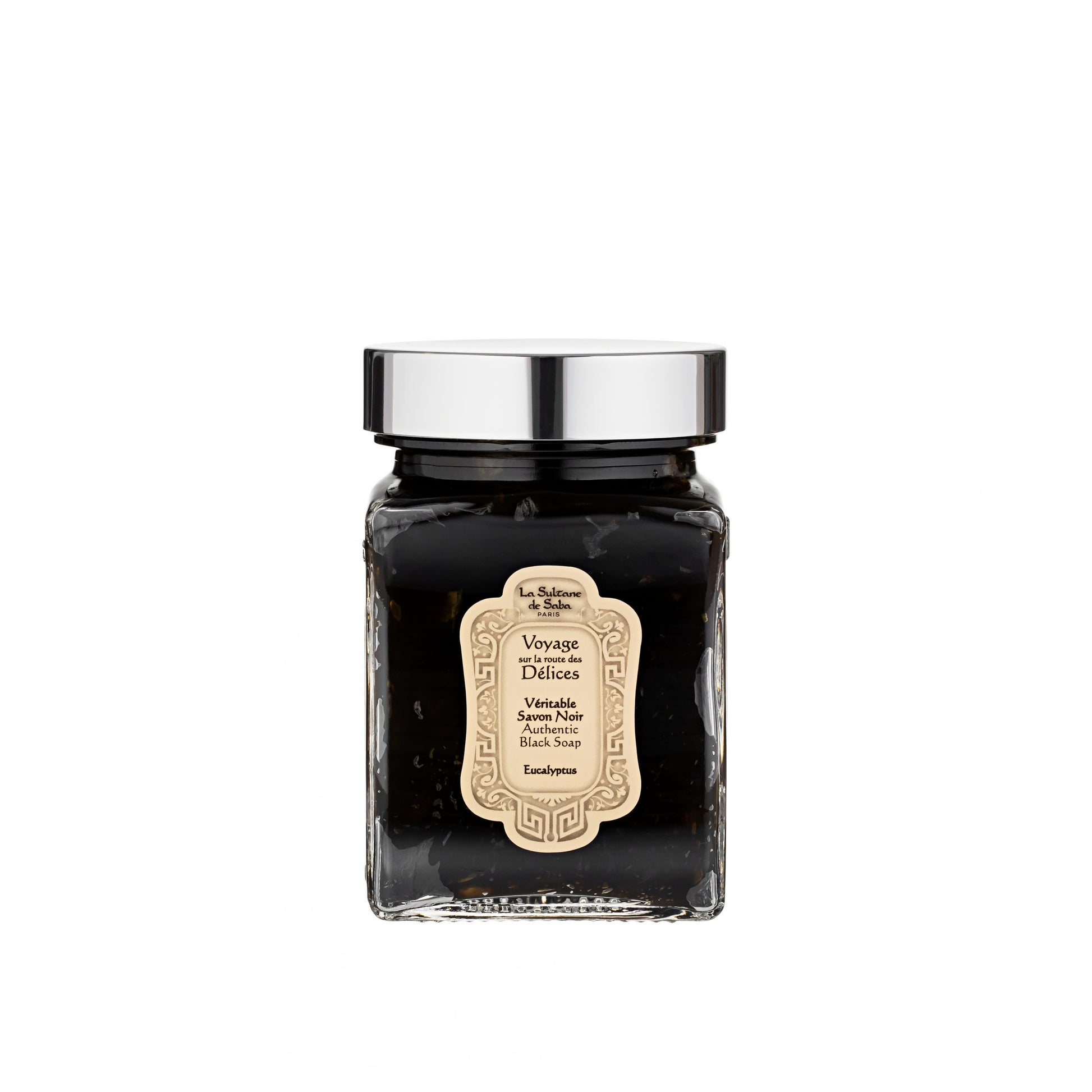 La Sultane de Saba Hamam Rituals Eucalyptus Black Soap – Juodasis muilas su eukaliptu 300g