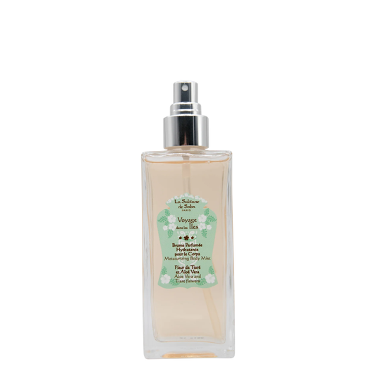 La Sultane de Saba Island Aloe Vera and Tiare Flower Fragrance Moisturizing Mist – alavijas ir tiaros žiedai – drėkinamoji dulksna 200 ml