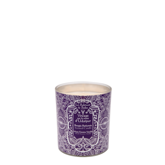 La Sultan de Saba Candle Udaipur Candle Musk Incense Vanilla Fragrance – muskuso smilkalų vanilės kvapo žvakė 165 g