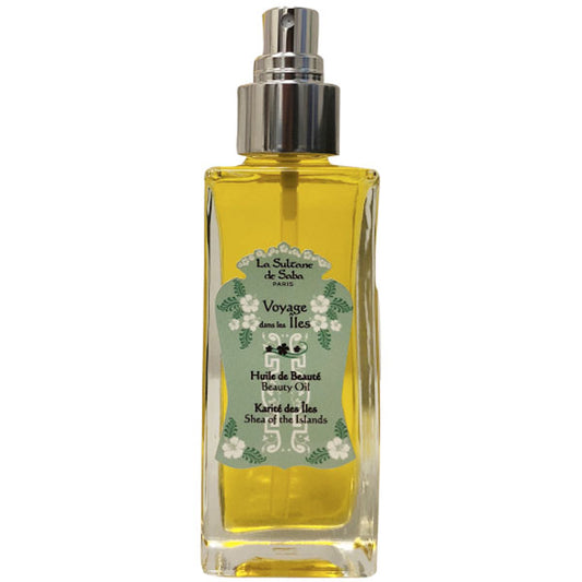 La Sultane de Saba Aloe Vera Shea of the Island Beauty Oil – figos, orchidėjos – kūno aliejus