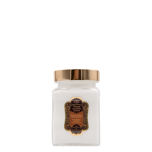 La Sultane de Saba Melting Balm Oriental Ayurvedic Amber Vanilla Patchouli Fragrance – gintaras, vanilė, pačiulis – balzamas 300 ml