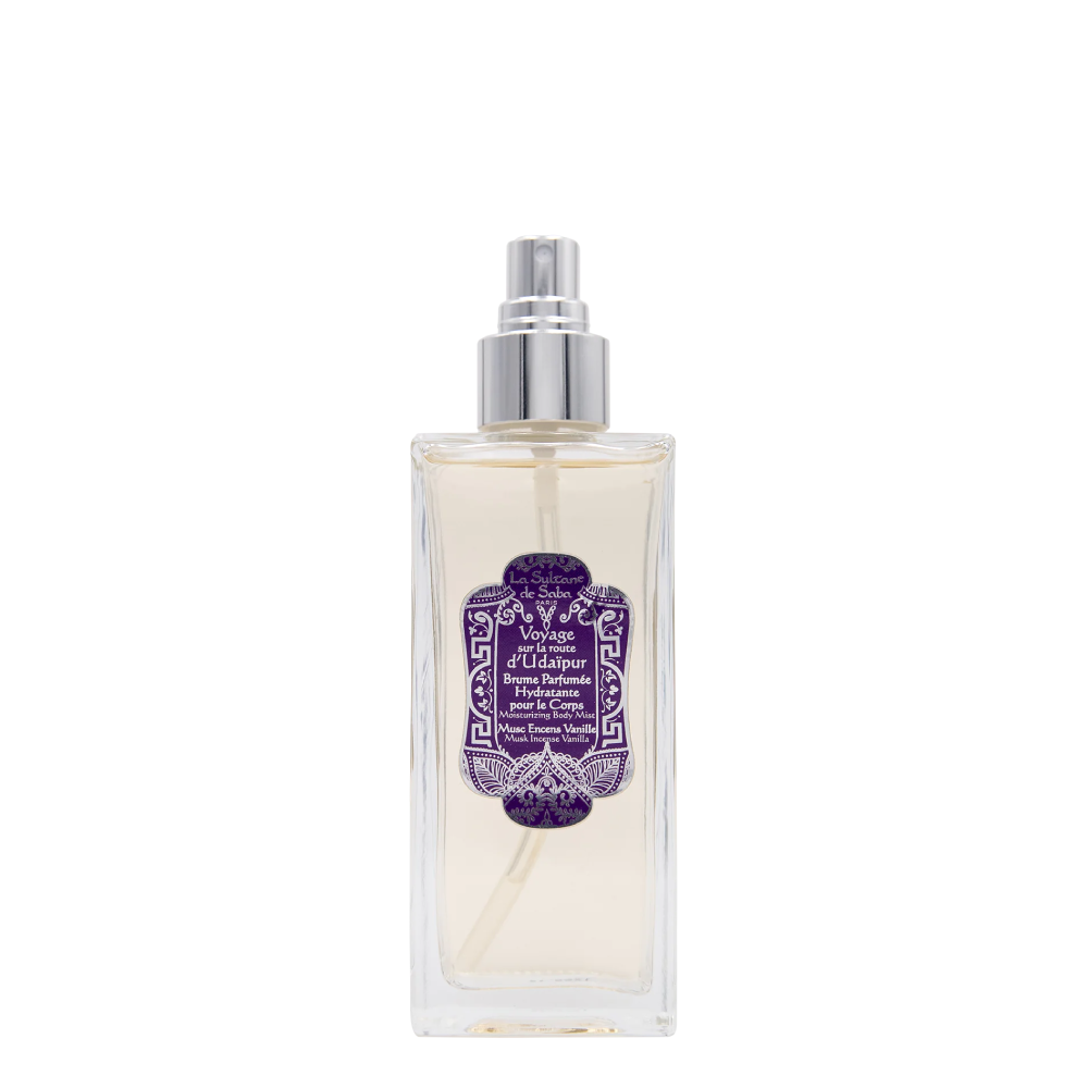 La Sultane de Saba Moisturizing Mist Musk Incense Vanilla Fragrance – muskuso smilkalai, vanilės – dėkinamoji dulksna 200 ml