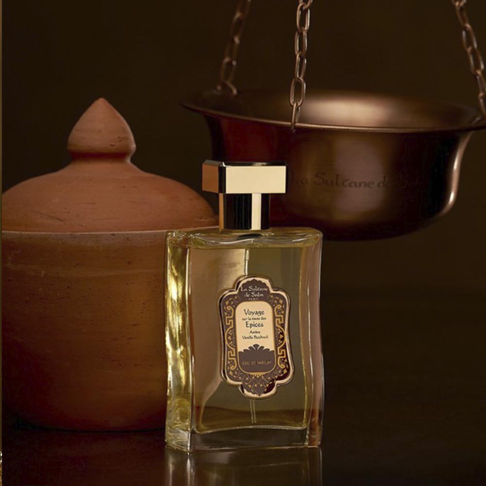 La Sultane de Saba Oriental Ayurvedic Scented Perfume – gintaras, vanilė, pačiulis – kvepalai 100ml
