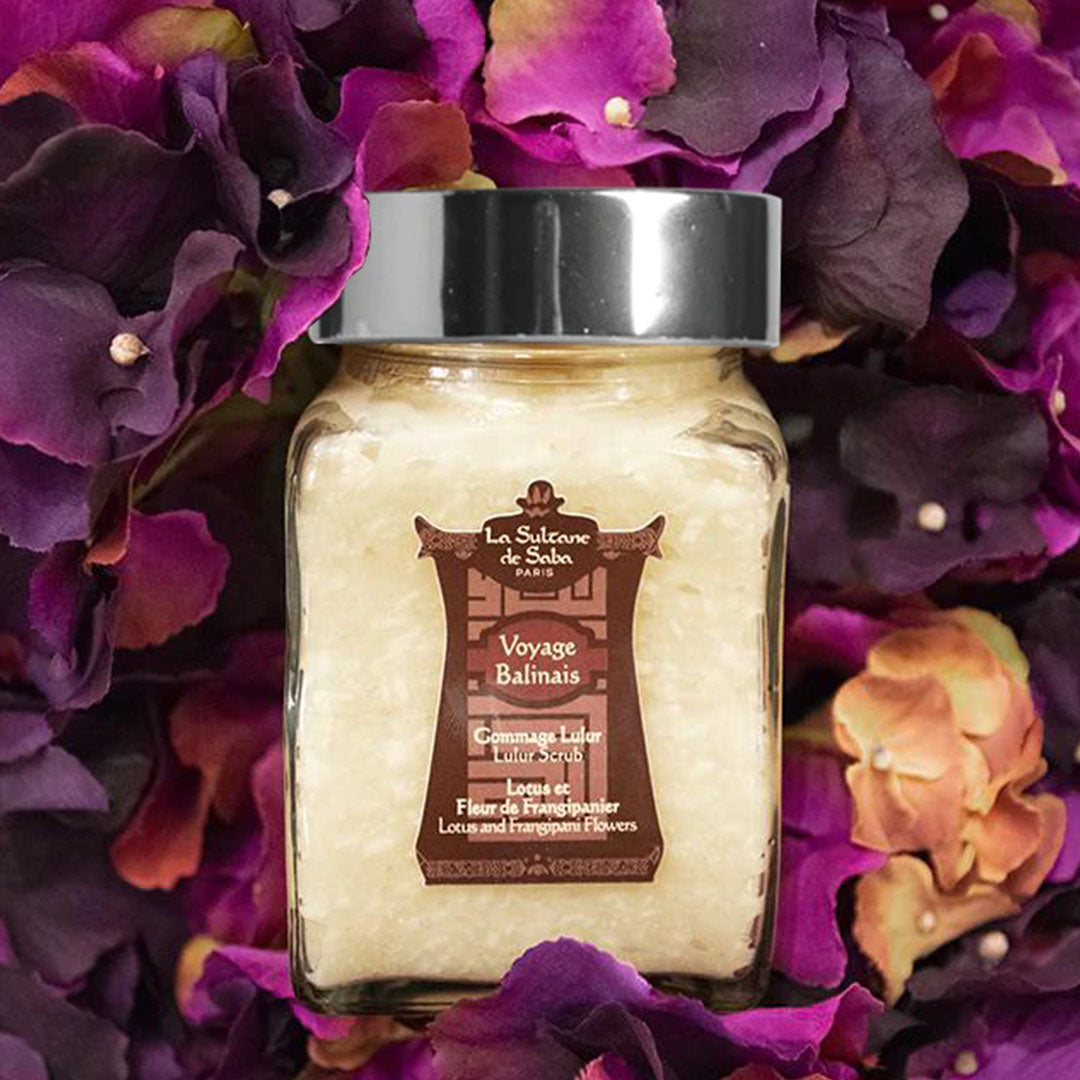 La Sultane de Saba Bali Lulur Peeling – lotosas ir frangipanio žiedai – šilkinis šveitiklis 300ml