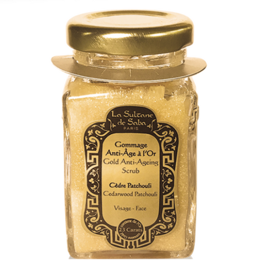 La Sultane de Saba Gold ans Champagne Anti-age Peeling – veido aukso šveitiklis 100ml