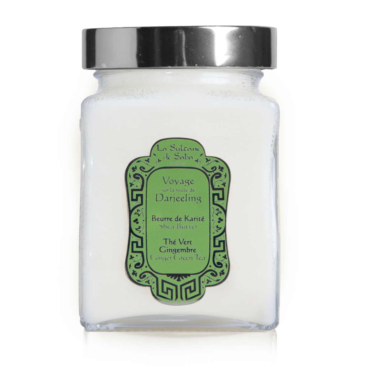 La Sultane de Saba Darjeeling Shea Butter – imbieras, žalioji arbata – taukmedžio sviestas 300g