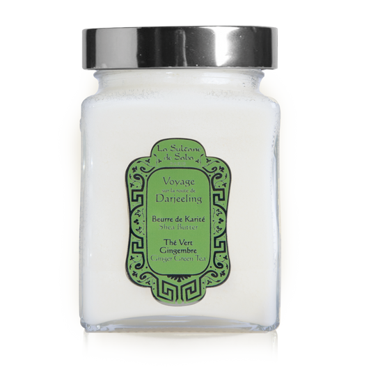 La Sultane de Saba Darjeeling Shea Butter – imbieras, žalioji arbata – taukmedžio sviestas 300g