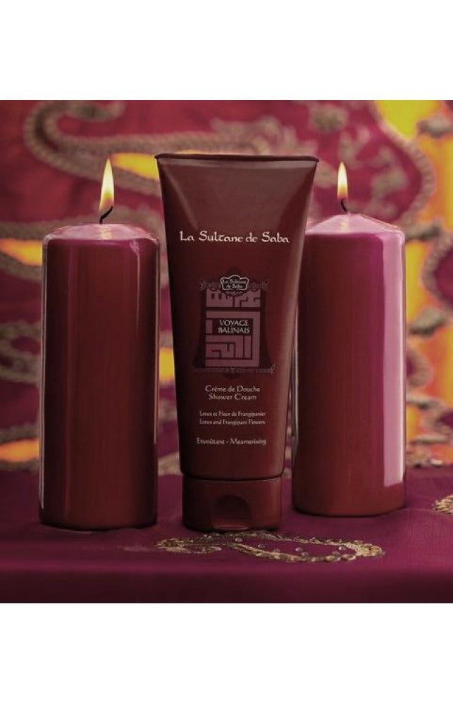 La Sultane de Saba Bali Shower Cream – lotosas ir frangipanio žiedai – dušo kremas 200ml