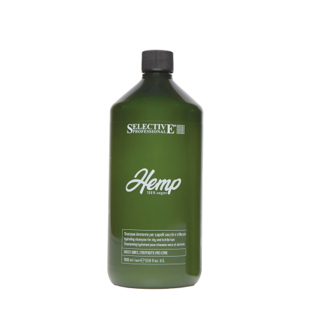 HEMP Hydrating shampoo for dry hair brittle hair 1000ml