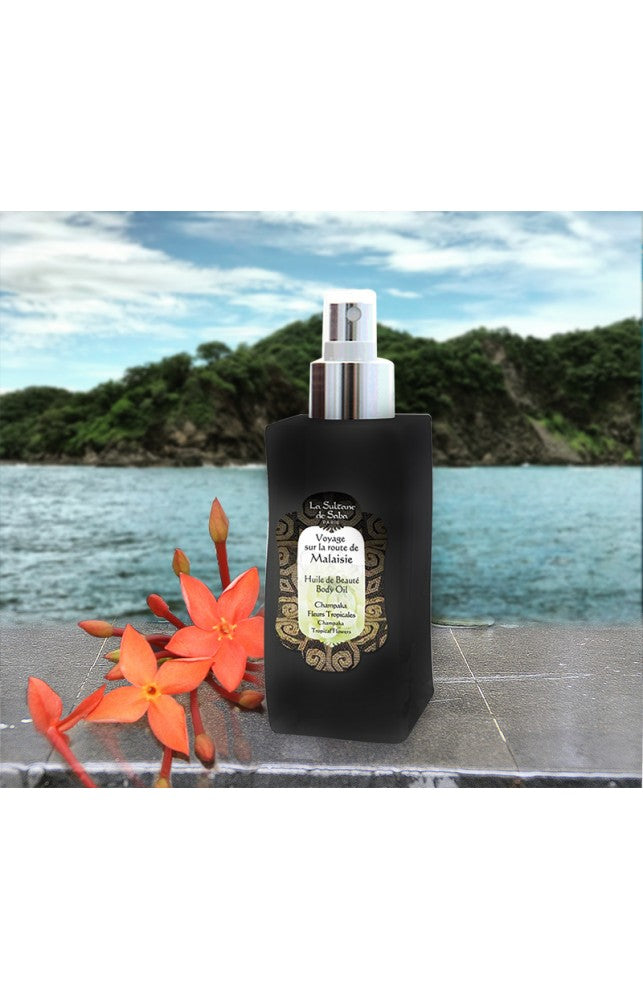 La Sultane de Saba Malaysia Beauty Oil – jazminai, atogrąžų gėlės – grožio aliejus