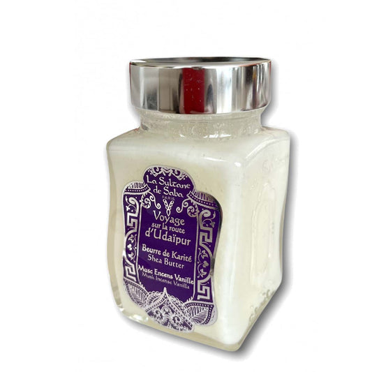 La Sultane de Saba Udaipur Shea Butter – muskusas, smilkalai, vanilė – taukmedžio sviestas 100g