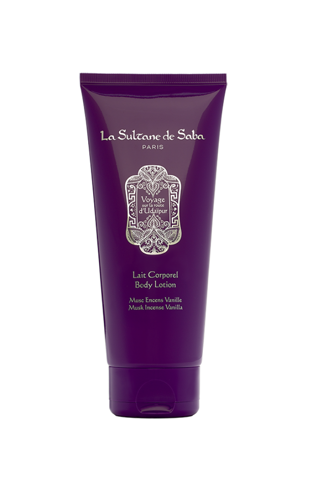 La Sultane de Saba Udaipur Body Lotion – muskusas, smilkalai, vanilė – kūno losjonas 200ml
