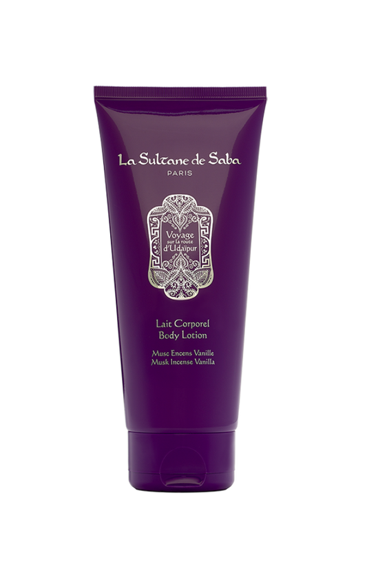 La Sultane de Saba Udaipur Body Lotion – muskusas, smilkalai, vanilė – kūno losjonas 200ml