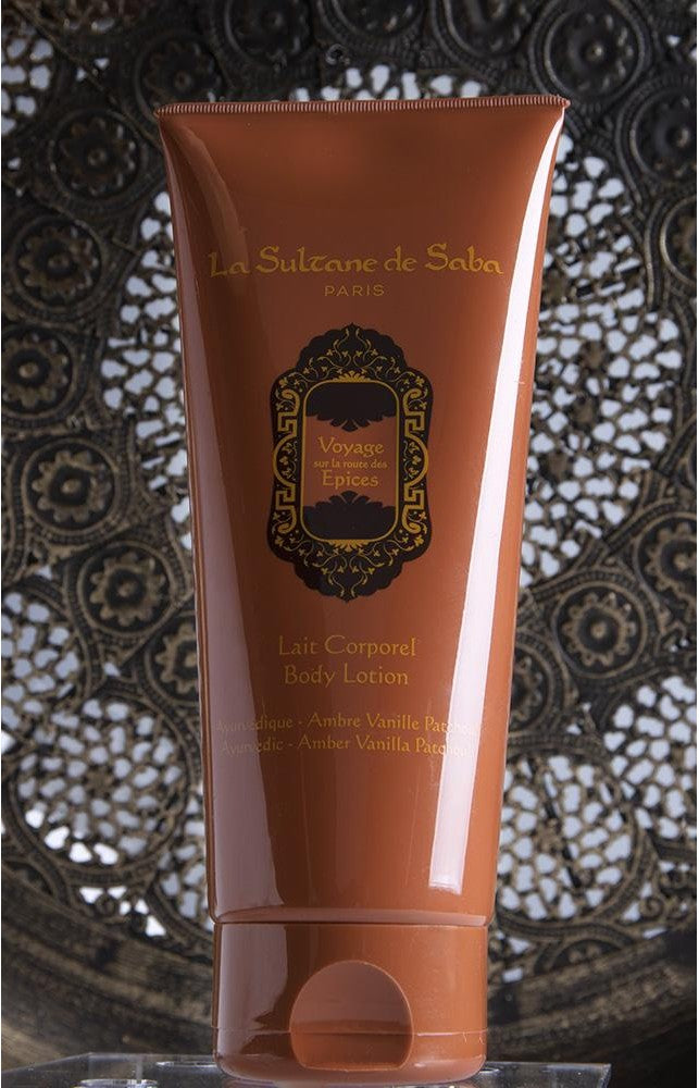 La Sultane de Saba Oriental Ayurvedic Scented Body Lotion – gintaras, vanilė, pačiulis – kūno losjonas 200ml