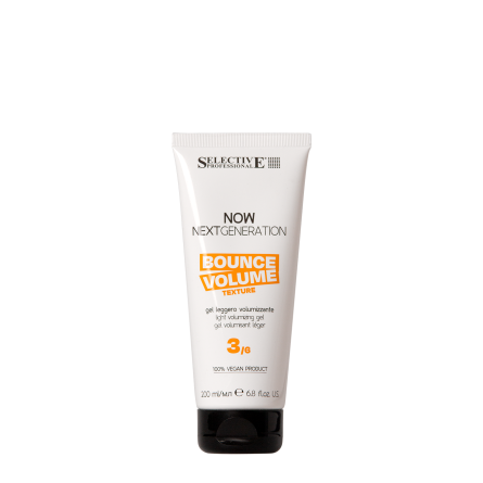 NOW BOUNCE VOLUME medium-hold voulumizing gel 200ml